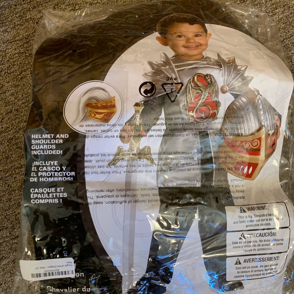 Toddler Knight Costume size 2t